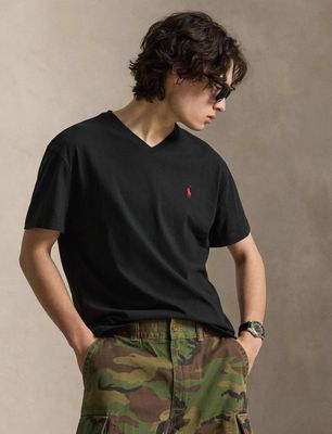 T-shirt męski casual Polo Ralph Lauren ze sklepu: Gomez Fashion Store w kategorii: T-shirty męskie - zdjęcie 874714-BD9-10338_PR244M000008ZX9
