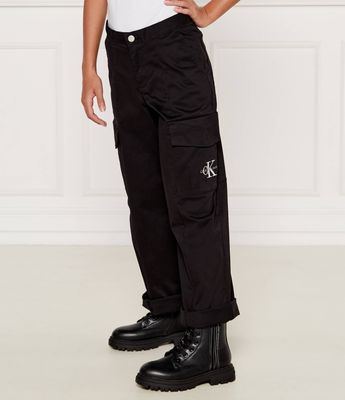 Spodnie dziewczęce na jesień Calvin Klein Jeans ze sklepu: Gomez Fashion Store w kategorii: Spodnie dziewczęce