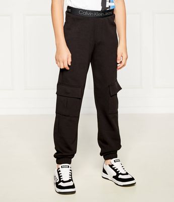 Spodnie chłopięce jesienne Calvin Klein Jeans ze sklepu: Gomez Fashion Store w kategorii: Spodnie chłopięce