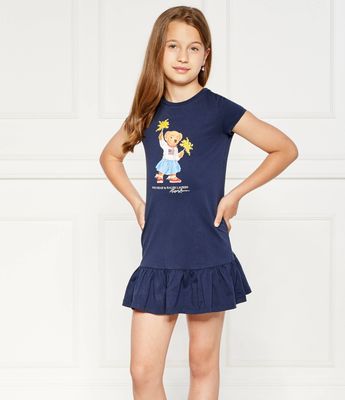 Polo Ralph Lauren - Sukienka dziewczęca na lato ze sklepu: Gomez Fashion Store w kategorii: Sukienki dziewczęce