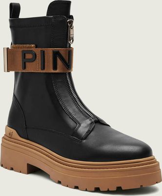 czarny Botki Pinko ze sklepu: Gomez Fashion Store w kategorii: Botki