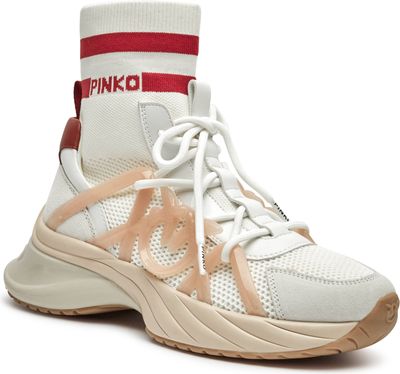 Buty sportowe damskie na wiosnę Pinko ze sklepu: Gomez Fashion Store w kategorii: Buty sportowe damskie - zdjęcie 874714-BD9-10338_PI244W000033315