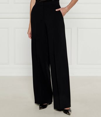 Spodnie damskie retro Pinko ze sklepu: Gomez Fashion Store w kategorii: Spodnie damskie - zdjęcie 874714-BD9-10338_PI244W000056099