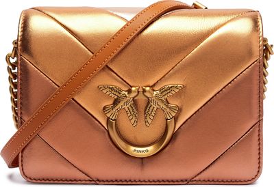 Pinko - Listonoszka elegancka ze sklepu: Gomez Fashion Store w kategorii: Listonoszki - zdjęcie 874714-BD9-10338_PI244W000139B96
