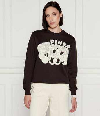 Bluza damska casualowa Pinko ze sklepu: Gomez Fashion Store w kategorii: Bluzy damskie - zdjęcie 874714-BD9-10338_PI244W000205768