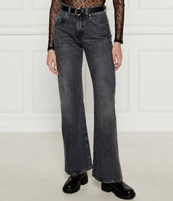 Jeansy damskie jesienne Pinko ze sklepu: Gomez Fashion Store w kategorii: Jeansy damskie - zdjęcie 874714-BD9-10338_PI244W000221A08