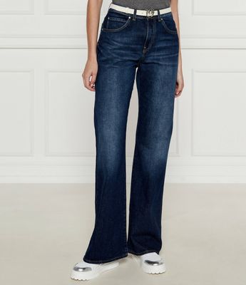 Jeansy damskie w miejskim stylu Pinko ze sklepu: Gomez Fashion Store w kategorii: Jeansy damskie - zdjęcie 874714-BD9-10338_PI244W000222963