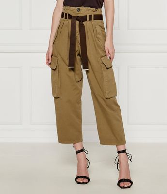 Spodnie damskie na wiosnę Pinko ze sklepu: Gomez Fashion Store w kategorii: Spodnie damskie - zdjęcie 874714-BD9-10338_PI244W000234B50