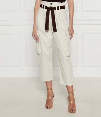Spodnie damskie casual Pinko ze sklepu: Gomez Fashion Store w kategorii: Spodnie damskie - zdjęcie 874714-BD9-10338_PI244W000234315