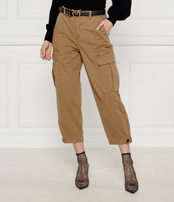 Spodnie damskie jesienne Pinko ze sklepu: Gomez Fashion Store w kategorii: Spodnie damskie - zdjęcie 874714-BD9-10338_PI244W000235B50