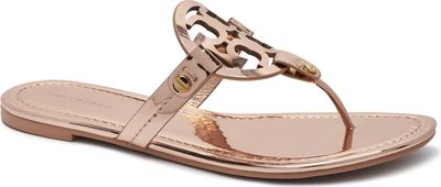 Klapki damskie na lato TORY BURCH ze sklepu: Gomez Fashion Store w kategorii: Klapki damskie - zdjęcie 874714-BD9-10338_TO244W000027654