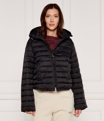 Kurtka damska casual jesienna Pinko ze sklepu: Gomez Fashion Store w kategorii: Kurtki damskie - zdjęcie 874714-BD9-10338_PI244W000244099