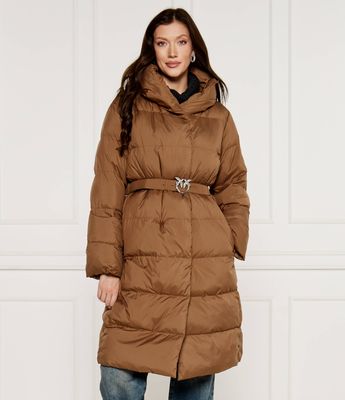 Płaszcz damski casual Pinko ze sklepu: Gomez Fashion Store w kategorii: Płaszcze damskie - zdjęcie 874714-BD9-10338_PI244W000247B56
