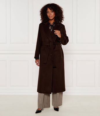 Płaszcz damski Pinko ze sklepu: Gomez Fashion Store w kategorii: Płaszcze damskie - zdjęcie 874714-BD9-10338_PI244W000257394