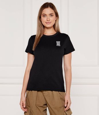 Bluzka damska casualowa Pinko ze sklepu: Gomez Fashion Store w kategorii: Bluzki damskie - zdjęcie 874714-BD9-10338_PI244W000258099