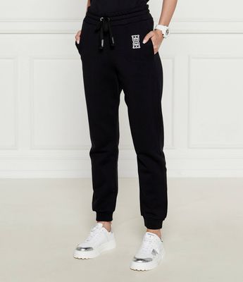 Spodnie damskie sportowe na jesień Pinko ze sklepu: Gomez Fashion Store w kategorii: Spodnie damskie - zdjęcie 874714-BD9-10338_PI244W000270099