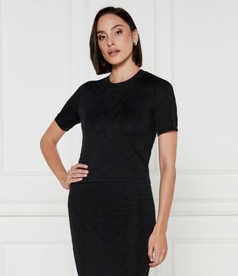 Pinko - Bluzka damska ze sklepu: Gomez Fashion Store w kategorii: Bluzki damskie - zdjęcie 874714-BD9-10338_PI244W000301099