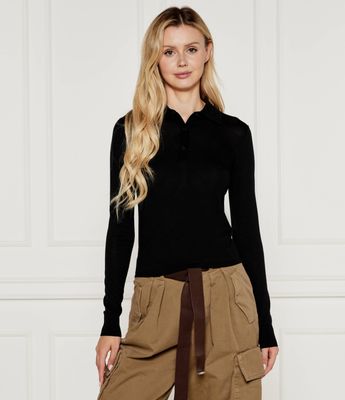 Pinko - Sweter damski ze sklepu: Gomez Fashion Store w kategorii: Swetry damskie - zdjęcie 874714-BD9-10338_PI244W000312099
