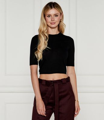 Sweter damski casual Pinko ze sklepu: Gomez Fashion Store w kategorii: Swetry damskie - zdjęcie 874714-BD9-10338_PI244W000317099