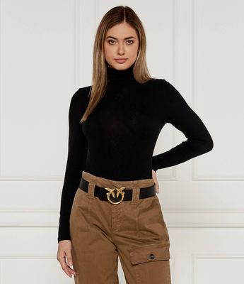 Bluzka damska Pinko ze sklepu: Gomez Fashion Store w kategorii: Bluzki damskie - zdjęcie 874714-BD9-10338_PI244W000330099
