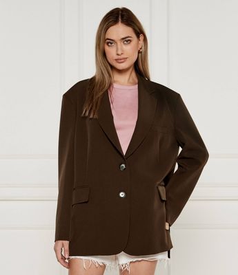 Marynarka elegancki na jesień Pinko ze sklepu: Gomez Fashion Store w kategorii: Marynarki damskie - zdjęcie 874714-BD9-10338_PI244W000336B74