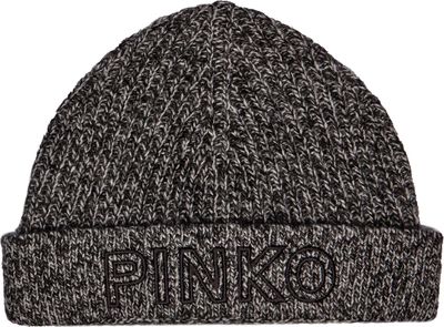 Czapka zimowa damska Pinko ze sklepu: Gomez Fashion Store w kategorii: Czapki zimowe damskie - zdjęcie 874714-BD9-10338_PI244W000340B70