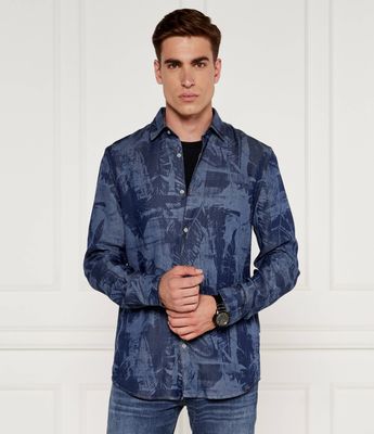 Koszula męska Guess ze sklepu: Gomez Fashion Store w kategorii: Koszule męskie - zdjęcie 874714-BD9-10338_GJ244M000010P87