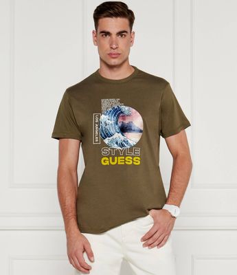 T-shirt męski Guess ze sklepu: Gomez Fashion Store w kategorii: T-shirty męskie - zdjęcie 874714-BD9-10338_GJ244M000017G01