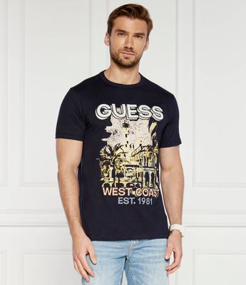 T-shirt męski na wiosnę Guess ze sklepu: Gomez Fashion Store w kategorii: T-shirty męskie - zdjęcie 874714-BD9-10338_GJ244M000021B07