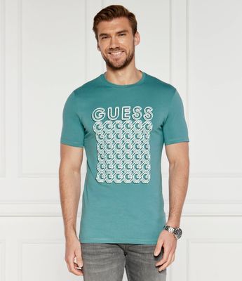 T-shirt męski młodzieżowy Guess ze sklepu: Gomez Fashion Store w kategorii: T-shirty męskie - zdjęcie 874714-BD9-10338_GJ244M000024I89