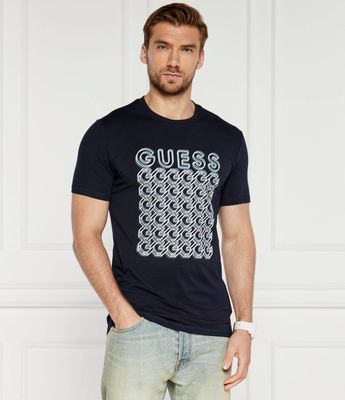 T-shirt męski w stylu młodzieżowym Guess ze sklepu: Gomez Fashion Store w kategorii: T-shirty męskie - zdjęcie 874714-BD9-10338_GJ244M000024B07