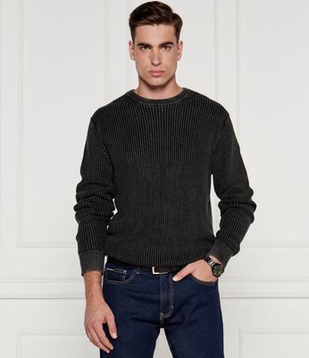 Sweter męski na wiosnę Guess ze sklepu: Gomez Fashion Store w kategorii: Swetry męskie - zdjęcie 874714-BD9-10338_GJ244M000046058