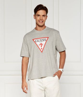 T-shirt męski w stylu młodzieżowym Guess Jeans ze sklepu: Gomez Fashion Store w kategorii: T-shirty męskie - zdjęcie 874714-BD9-10338_GE244M000009Q37