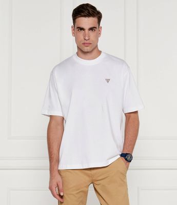 T-shirt męski casual Guess Jeans ze sklepu: Gomez Fashion Store w kategorii: T-shirty męskie - zdjęcie 874714-BD9-10338_GE244M000010F11