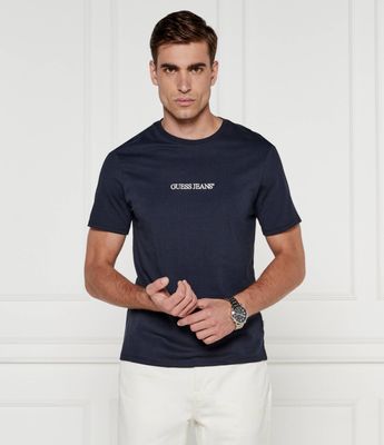 T-shirt męski Guess Jeans ze sklepu: Gomez Fashion Store w kategorii: T-shirty męskie - zdjęcie 874714-BD9-10338_GE244M000012Q74