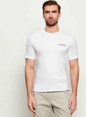 Guess Jeans - T-shirt męski wiosenny ze sklepu: Gomez Fashion Store w kategorii: T-shirty męskie - zdjęcie 874714-BD9-10338_GE244M000013F11