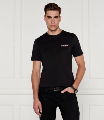 T-shirt męski na lato Guess Jeans ze sklepu: Gomez Fashion Store w kategorii: T-shirty męskie - zdjęcie 874714-BD9-10338_GE244M000013058