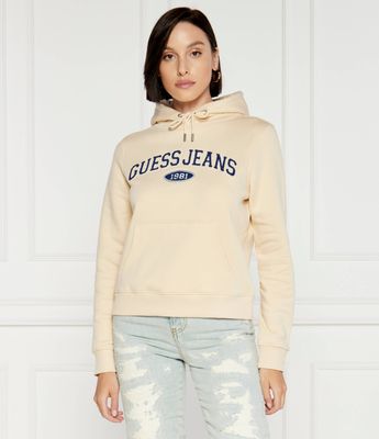 Bluza damska na jesień Guess Jeans ze sklepu: Gomez Fashion Store w kategorii: Bluzy damskie - zdjęcie 874714-BD9-10338_GE244W000007Q57