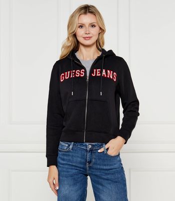 Bluza damska jesienna Guess Jeans ze sklepu: Gomez Fashion Store w kategorii: Bluzy damskie - zdjęcie 874714-BD9-10338_GE244W000008058