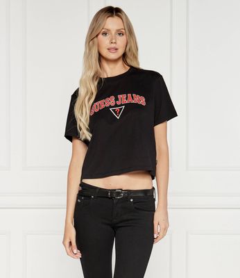 Bluzka damska Guess Jeans ze sklepu: Gomez Fashion Store w kategorii: Bluzki damskie - zdjęcie 874714-BD9-10338_GE244W000013058