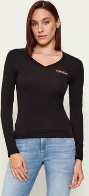 Bluzka damska jesienna Guess Jeans ze sklepu: Gomez Fashion Store w kategorii: Bluzki damskie - zdjęcie 874714-BD9-10338_GE244W000014058