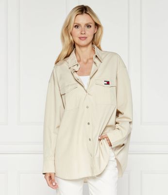 Tommy Jeans - Koszula damska casualowa na wiosnę ze sklepu: Gomez Fashion Store w kategorii: Koszule damskie - zdjęcie 874714-BD9-10338_TM244W000021166