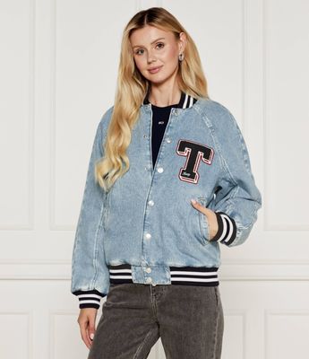 Kurtka damska na wiosnę Tommy Jeans ze sklepu: Gomez Fashion Store w kategorii: Kurtki damskie - zdjęcie 874714-BD9-10338_TM244W000027D77
