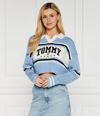 Sweter damski Tommy Jeans ze sklepu: Gomez Fashion Store w kategorii: Swetry damskie - zdjęcie 874714-BD9-10338_TM244W000043F64