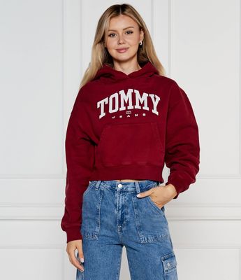 Bluza damska jesienna młodzieżowa Tommy Jeans ze sklepu: Gomez Fashion Store w kategorii: Bluzy damskie - zdjęcie 874714-BD9-10338_TM244W000046F65