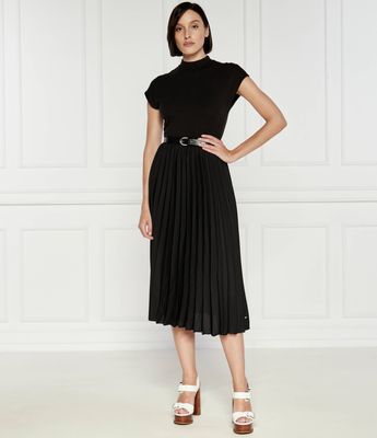 Tommy Hilfiger - Sukienka ze sklepu: Gomez Fashion Store w kategorii: Sukienki - zdjęcie 874714-BD9-10338_TH244W000045D12