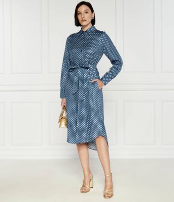 Sukienka trapezowa Tommy Hilfiger ze sklepu: Gomez Fashion Store w kategorii: Sukienki - zdjęcie 874714-BD9-10338_TH244W000046Z18