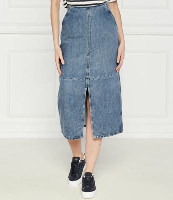 Spódnica wiosenna Tommy Hilfiger ze sklepu: Gomez Fashion Store w kategorii: Spódnice - zdjęcie 874714-BD9-10338_TH244W000055F57