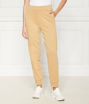 Spodnie damskie na wiosnę casual Calvin Klein ze sklepu: Gomez Fashion Store w kategorii: Spodnie damskie - zdjęcie 874714-BD9-10338_CK244W000024C21