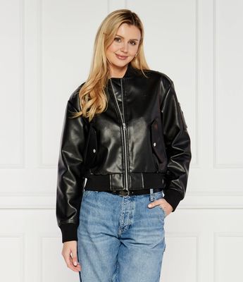 Kurtka damska jesienna Calvin Klein Jeans ze sklepu: Gomez Fashion Store w kategorii: Kurtki damskie - zdjęcie 874714-BD9-10338_CJ244W000058A81
